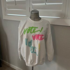 Nordstrom BP brand vote sweatshirt
